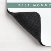 Moderne Beste Mama Fotocollage Muismat (Hoek)