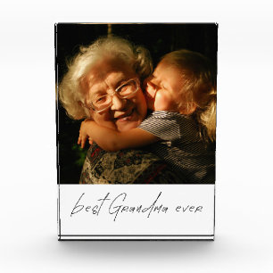 Moderne Beste Oma Ooit Aangepast Fotocadeau Fotoblokken
