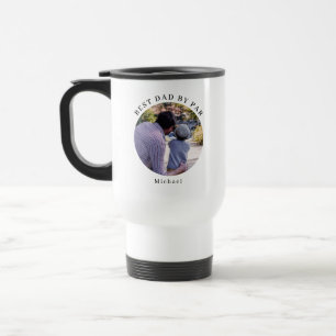 Moderne Beste Papa Door Par Gepersonaliseerde Foto Reisbeker