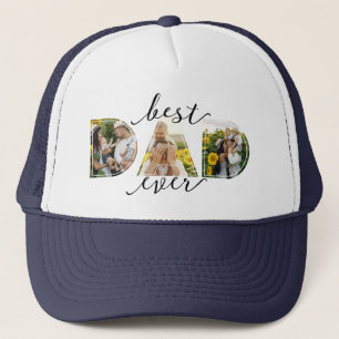 Moderne Beste Papa Foto Trucker Pet