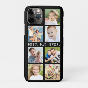 Moderne BESTE PAPA Ooit 7 Foto's Gepersonaliseerd iPhone 11 Pro Hoesje