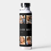Moderne beste papa ooit aangepaste vader foto coll waterfles (Rechts)