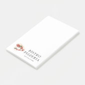 Moderne beste pizza in de stad Professional Post-it® Notes (Schuin)