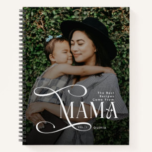 Moderne Beste Recepten Mama  Foto Moederdag Cadeau Notitieboek