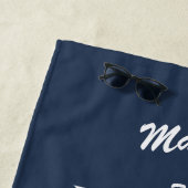 Moderne beste vader op vaderdag Keepasje 4 Foto Strandlaken (In situ)