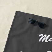 Moderne beste vader op vaderdag Keepasje 4 Foto Strandlaken (In situ)