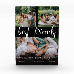 Moderne Beste Vrienden 3 Foto Collage & Aangepaste