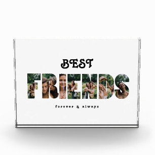 Moderne beste vrienden Collage Foto Gift for Frien