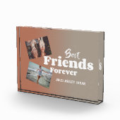 Moderne beste vrienden voor altijd fotoblokken (Rechts)
