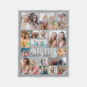 Moderne BESTEMMINGEN 19 Aangepaste kleuren fotoCol Fleece Deken (Voorkant)