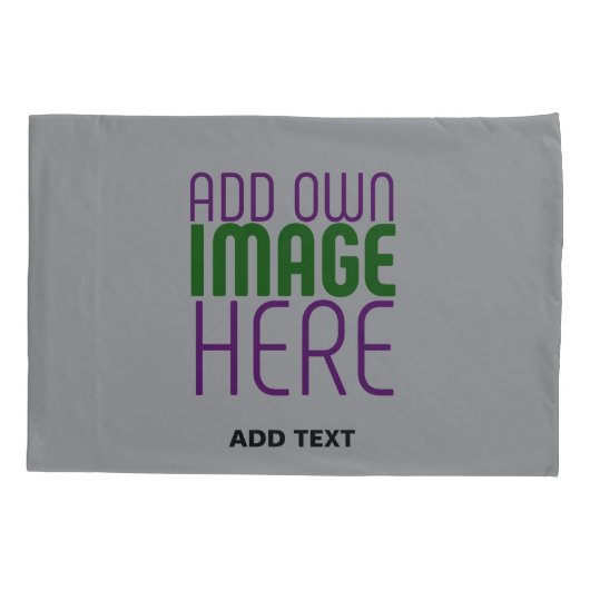 MODERNE BEWERKBARE EENVOUDIGE ASH AFBEELDING TEKST KUSSENSLOOP (Achterkant)