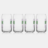 MODERNE BEWERKBARE EENVOUDIGE HELDERE AFBEELDING T BLIKVORM GLAS (Rechts)