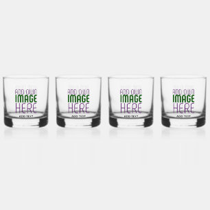 MODERNE BEWERKBARE EENVOUDIGE HELDERE AFBEELDING T WHISKY GLAS