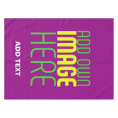 MODERNE BEWERKBARE EENVOUDIGE PAARSE AFBEELDING TE TAFELKLEED (Voorkant (Horizontaal))