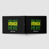 MODERNE BEWERKBARE EENVOUDIGE ZWARTE AFBEELDING TE GASTENBOEK (Volledig)