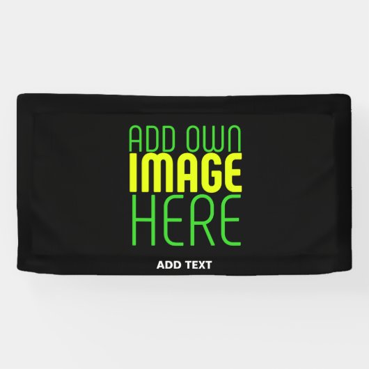 MODERNE BEWERKBARE EENVOUDIGE ZWARTE AFBEELDING TE SPANDOEK (Horizontaal)