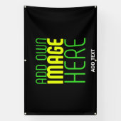 MODERNE BEWERKBARE EENVOUDIGE ZWARTE AFBEELDING TE SPANDOEK (Verticaal)