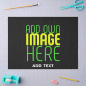 MODERNE BEWERKBARE EENVOUDIGE ZWARTE AFBEELDING TE TISSUEPAPIER (Craft)