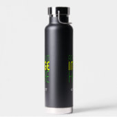 MODERNE BEWERKBARE EENVOUDIGE ZWARTE AFBEELDING TE WATERFLES (Links)