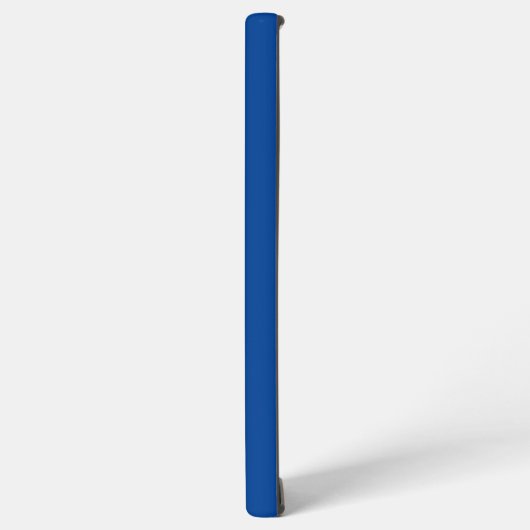 MODERNE BEWERKBARE KOBALT BLAUW AFBEELDING TEKST S SAMSUNG GALAXY HOESJE (Linkerkant)