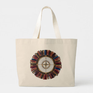 Moderne Bibliophile Boodschappentas - Minimalistis Grote Tote Bag