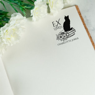 Moderne Bibliotheek Kat, Boek Rubberstempel