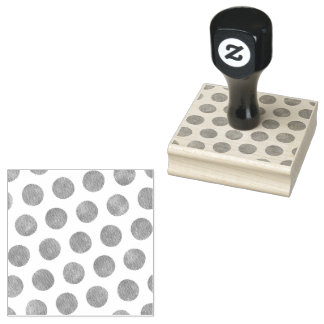 Moderne Big Polka Dots Scrapbooking Rubberstempel