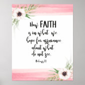 Moderne Bijbelverse poster voor wandkunst (Voorkant)