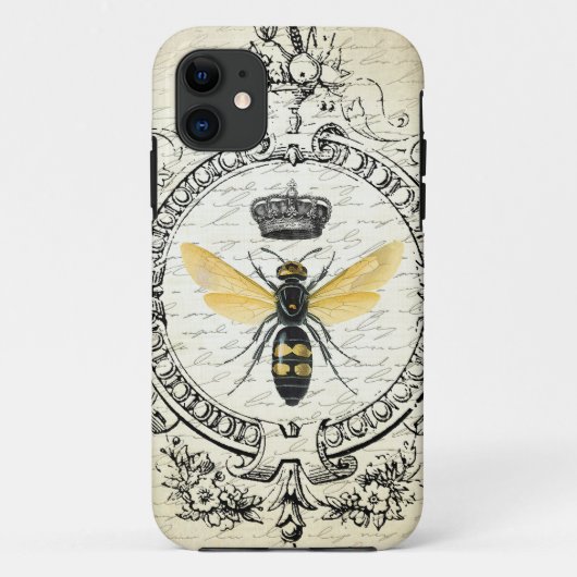 Moderne bijenkoningin Case-Mate iPhone case (Achterkant)