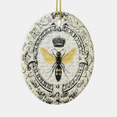 Moderne bijenkoningin keramisch ornament (Rechts)