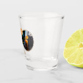 Moderne Black Barware Naam Pub Stijl met Foto Shot Glas (Rechts)