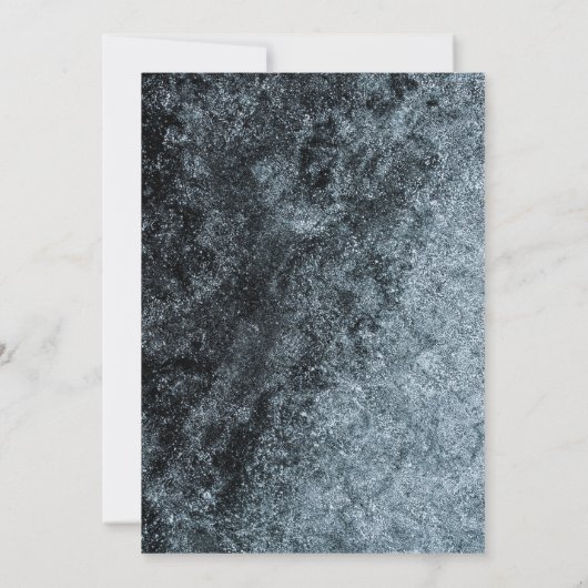 Moderne Black en Goud Afscheidsfeestje voor de Man Kaart (Achterkant)