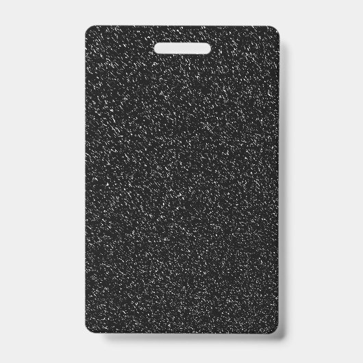 Moderne Black Stone-stijl -Ruimte- Badge (Front)