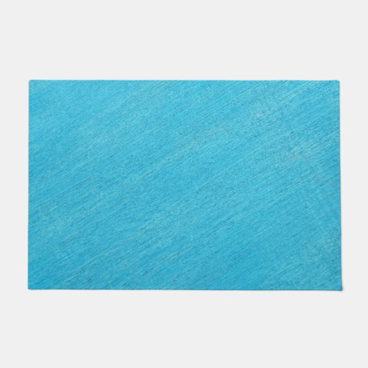 Moderne Blauwe Abstracte Deurmat (Voorkant)