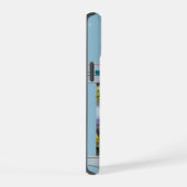 Moderne Blauwe Schotse Terriër Hondenkunst iPhone 15 Hoesje (Rechterkant)