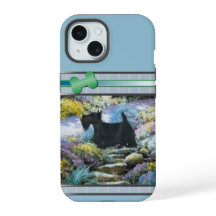 Moderne Blauwe Schotse Terriër Hondenkunst