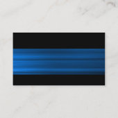 Moderne - blauwe textuur in penseelpenseel visitekaartje (Achterkant)