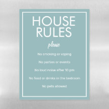 Moderne Blauwgroen basisregels Koelplaat