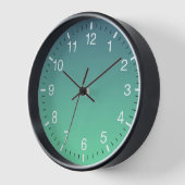 Moderne Blauwgroen Mint Green Ombre (Hoek)