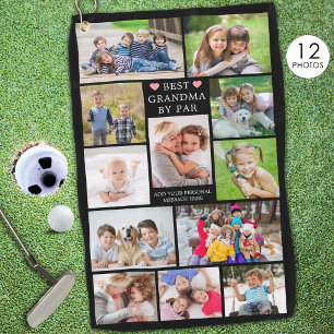 Moderne BLIJFT DE BSTE OMA VOLGENS PAR 12 Foto Col Golfhanddoek