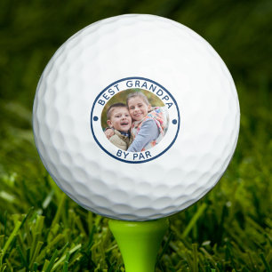 Moderne BLIJFT OVERGROOTVADER DOOR PAR Foto Golfballen