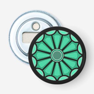 MODERNE BLOEM CADO VAN MOM DAD ZUS ZOON BAAS BUTTON FLESOPENER