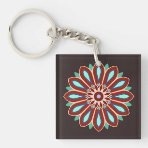 MODERNE BLOEM CADO VAN MOM DAD ZUS ZOON BAAS WI SLEUTELHANGER