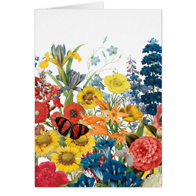 moderne  bloemen (Voorkant)