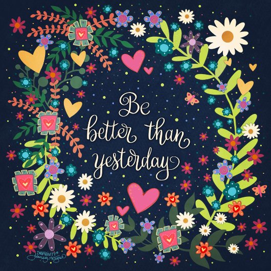 Moderne Bloemen Aangepaste Naam Leuk Offerte Case-Mate iPhone Case