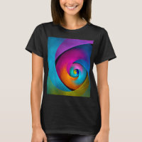 Moderne Bloemen Abstracte Kunst Roze Blauw Patroon