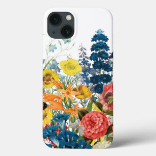 moderne bloemen iPhone 13 hoesje