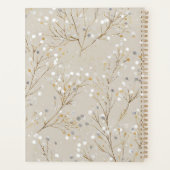 Moderne Bloemen Planner (Achterkant)