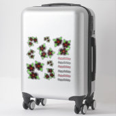 Moderne Bloemen Verjaardag Stickers (Koffer)