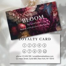Moderne Bloemensalon Loyaliteit